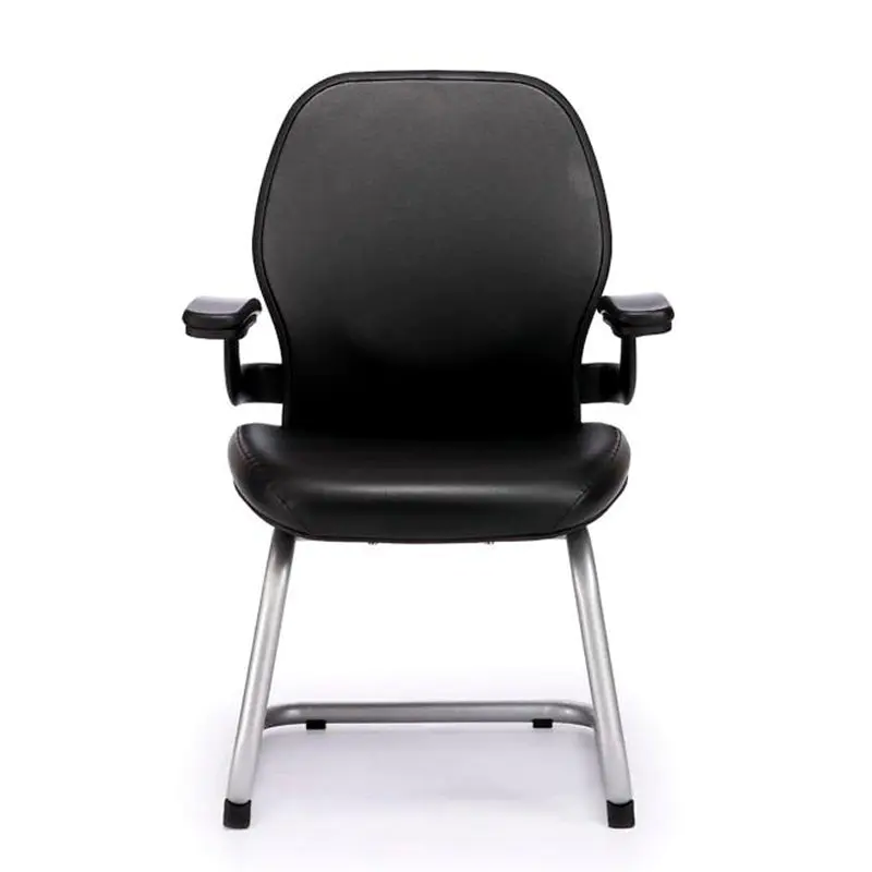 06004E-19H black leather chair